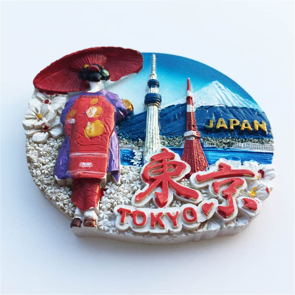 Magnete Frigorifero 3D Cupola Della Bomba Di Hiroshima – Souvenir Giappone – Resina 6x7 Cm