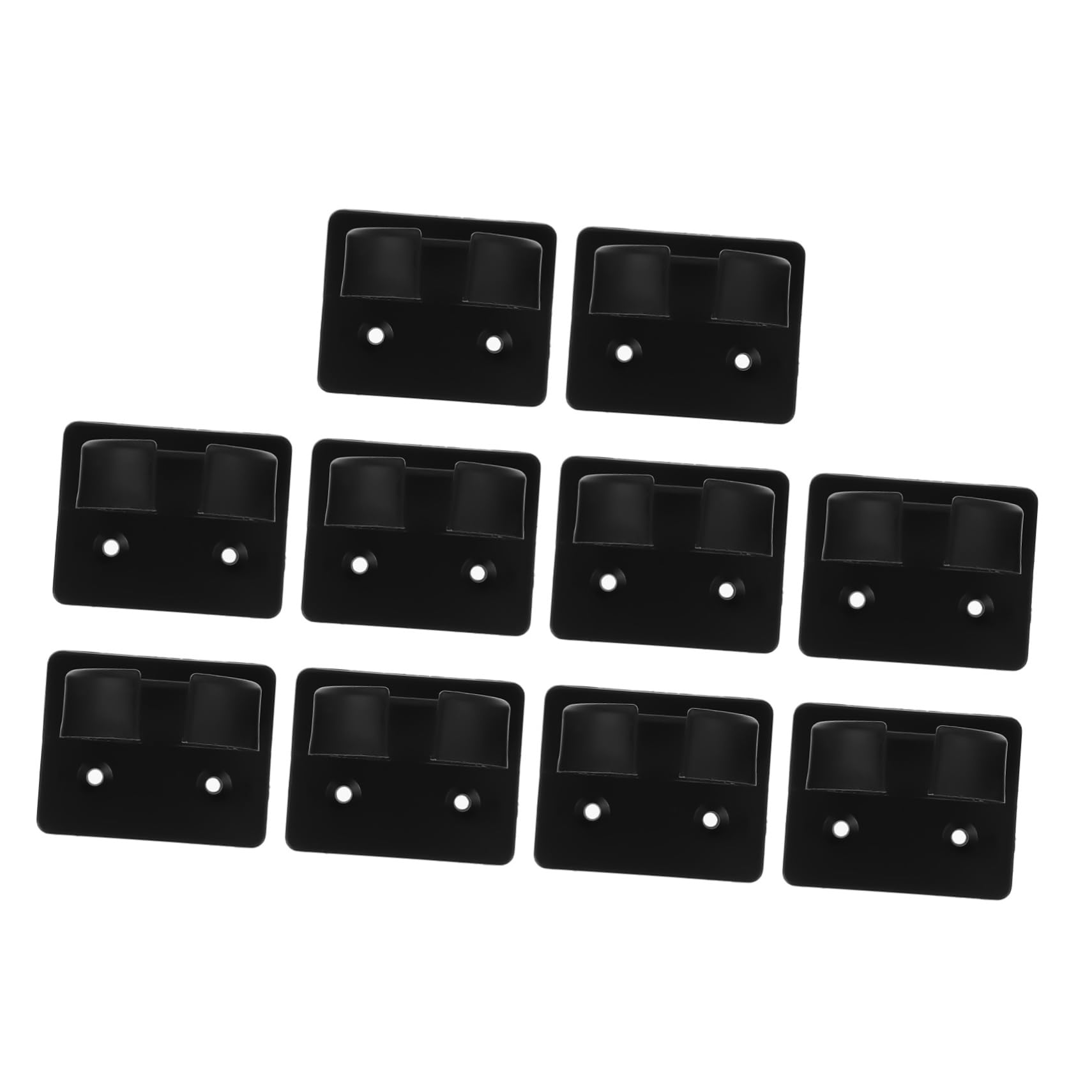 Garneck 10pcs Adjustable Microphone Clip Holder for Home Design for Secure Attachment Concerts Meetings and Recording Studios