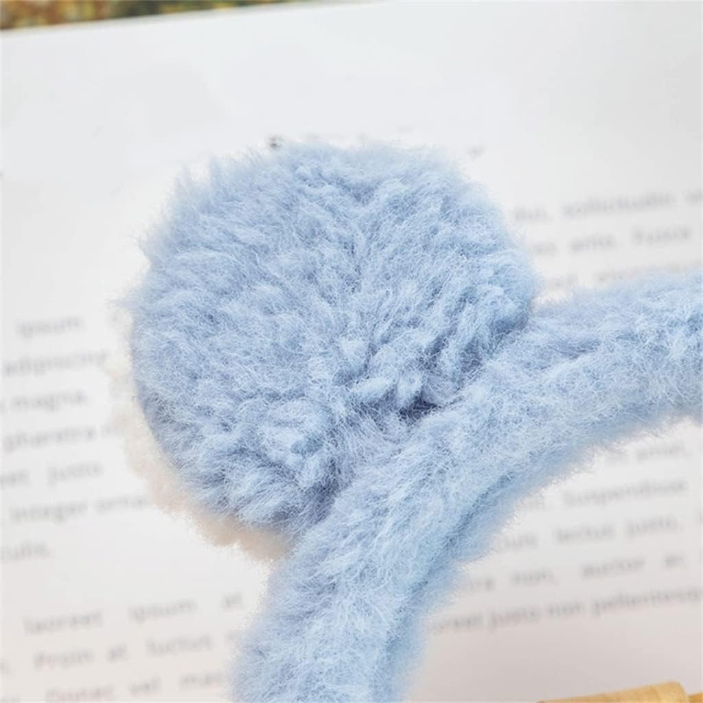 Soft Plush Ear Warmer Winter Warm Earmuffs For Women Men Solid Color Earflap Outdoor Cold Protection Ear-Muffs Cover