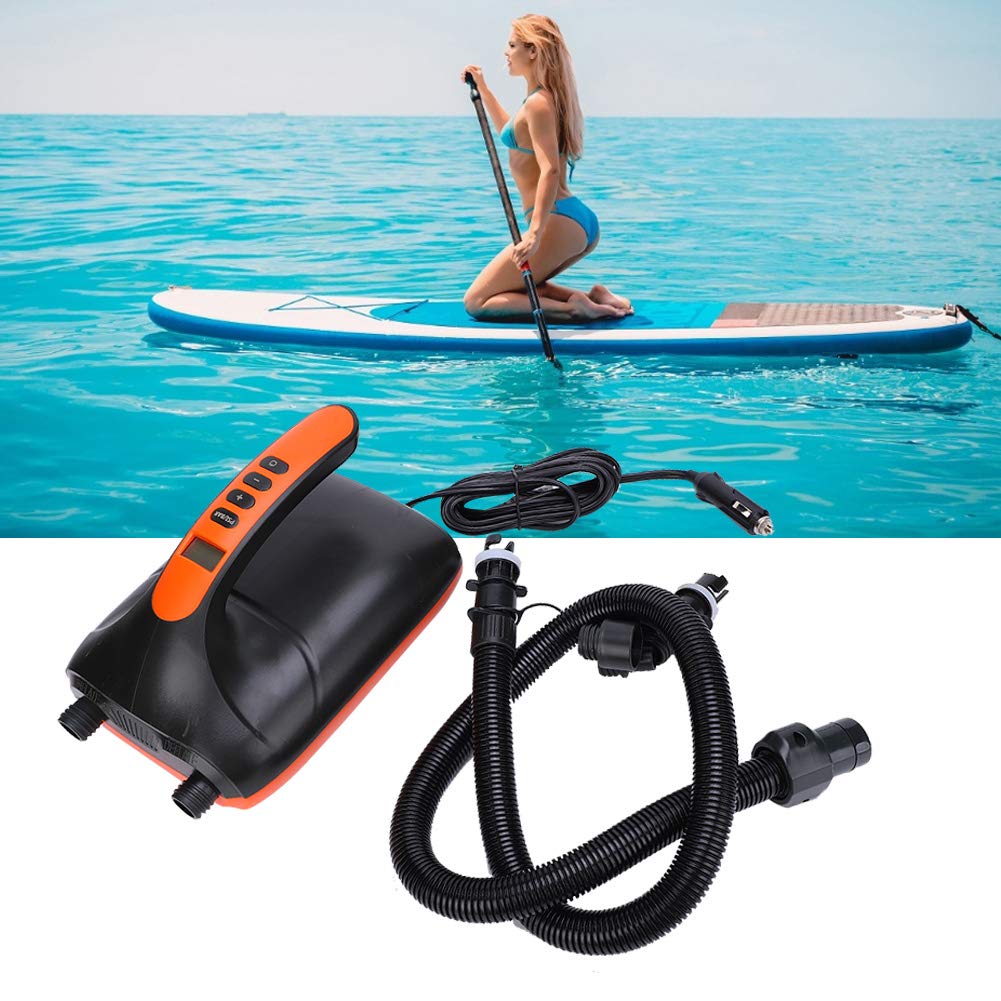 ボートのパドルと、空気入れ Amazon.co.jp: GLIDER SUP サップ カヤック用 電動ポンプ 電動空気入れ
