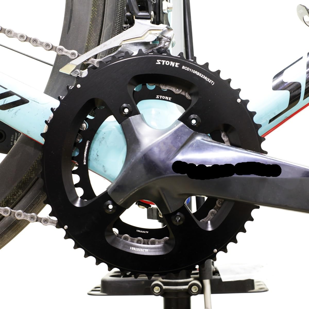 Platos para Bicicletas 110bcd Plato Doble Bicicleta de Carretera Redondo 52 36T 53 39T 54 40T 50 34 48 33T