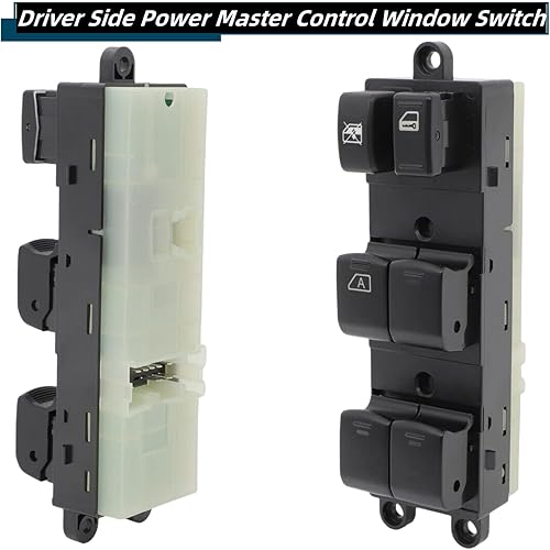 Miniatura 5 de 25401-ZJ60A Interruptor principal del elevalunas eléctrico del lado del conductor para Nissan Sentra 2008-2012, Nissan Pathfinder 2005-2007,