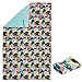 Produktbild Nabaiji Mikrofaser Handtuch Sommerliches Muster XXL Reisen Sport Schwimmen Wandern Schnelltrocknende Tücher aus Mikrofaser Ultra-leicht Strand/Gymnastik/Superabsorbierende Handtücher 110cm X 175cm
