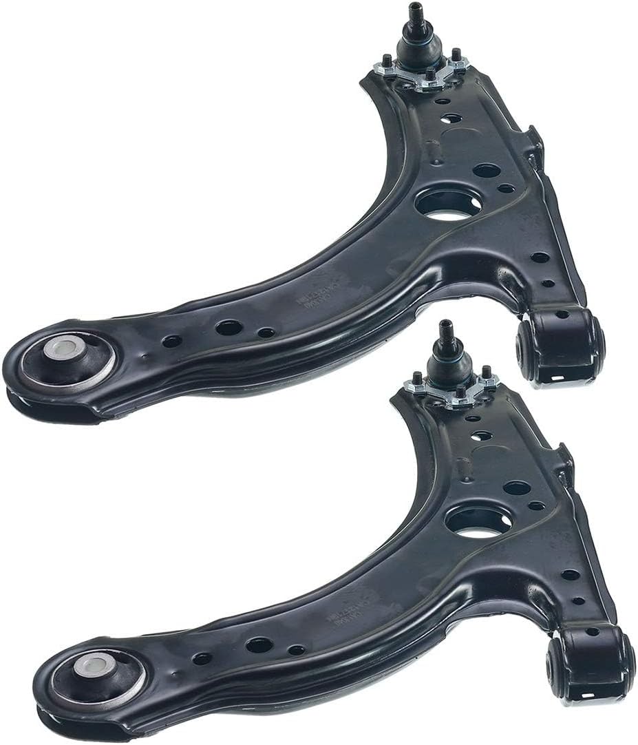 A-Premium 2 x Front Lower Control Arm, with Ball Joint & Bushing, Compatible with Volkswagen Jetta 1999-2005, Golf 1999-2005, Beetle 1998-2010
