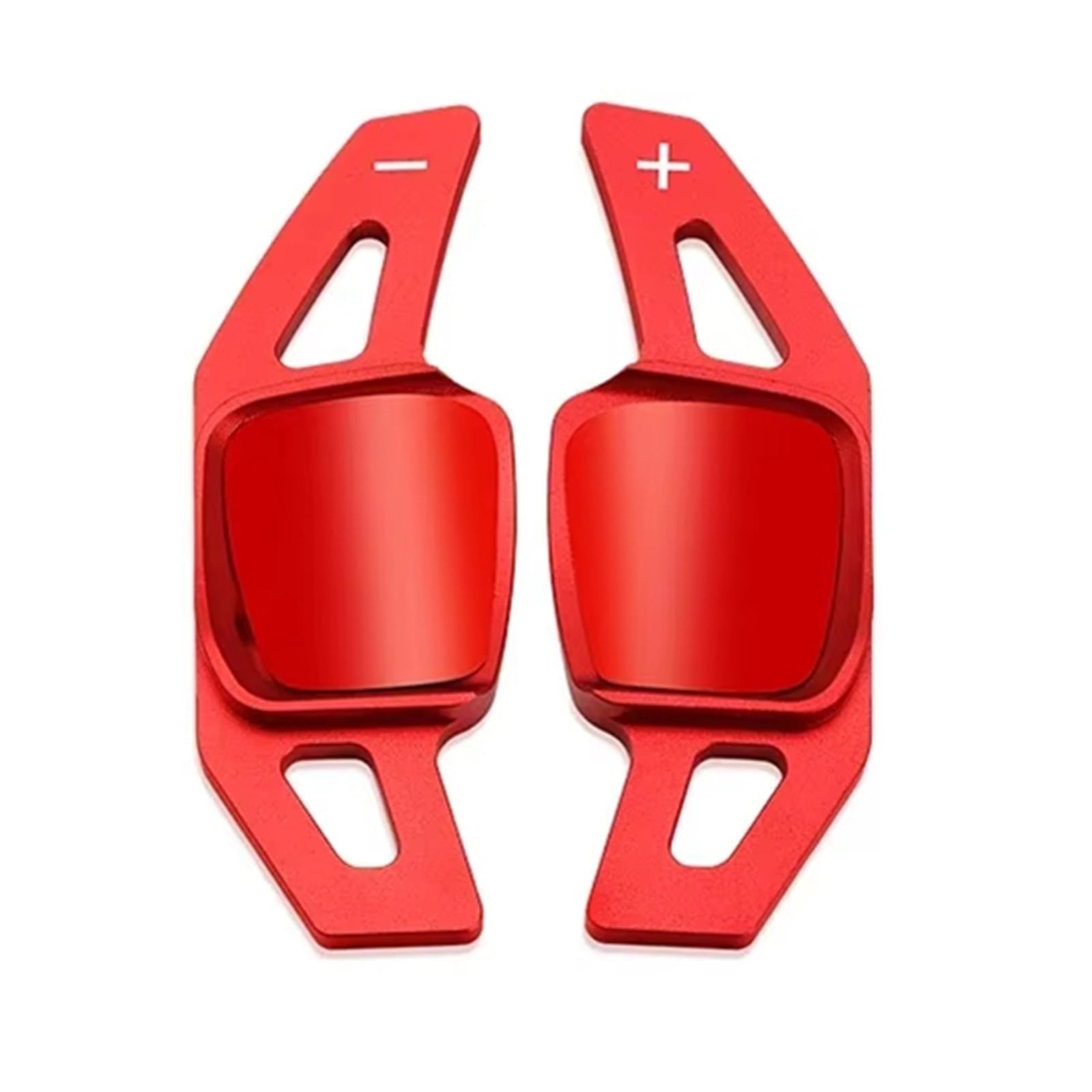 Lvdlrajj Red Gear Shift Paddles Compatible With Vw For Touareg For Cc 2019-2020 For Phideon 2016-2020 For Sharan 2018-2020 Steering Wheel Shift Paddle Shifter Extension(Red)