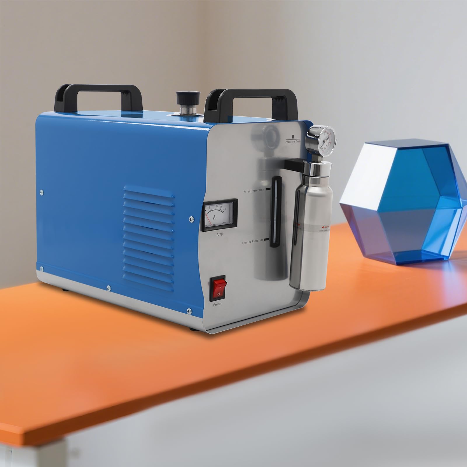 HHO Generator maszyna do polerowania płomienia, 95 l/h, wodór, tlen, maszyna do polerowania, 400 W, 2800 ℃, elektrolizer do polerowania akrylu, do warsztatu, laboratorium