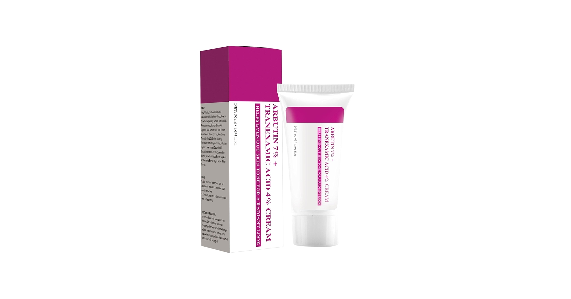 ボディ・フェイスケア ArbutinSkinBooster. Tranexamic AcidCream ボディ・フェイスケア ArbutinSkinBooster. Tranexamic