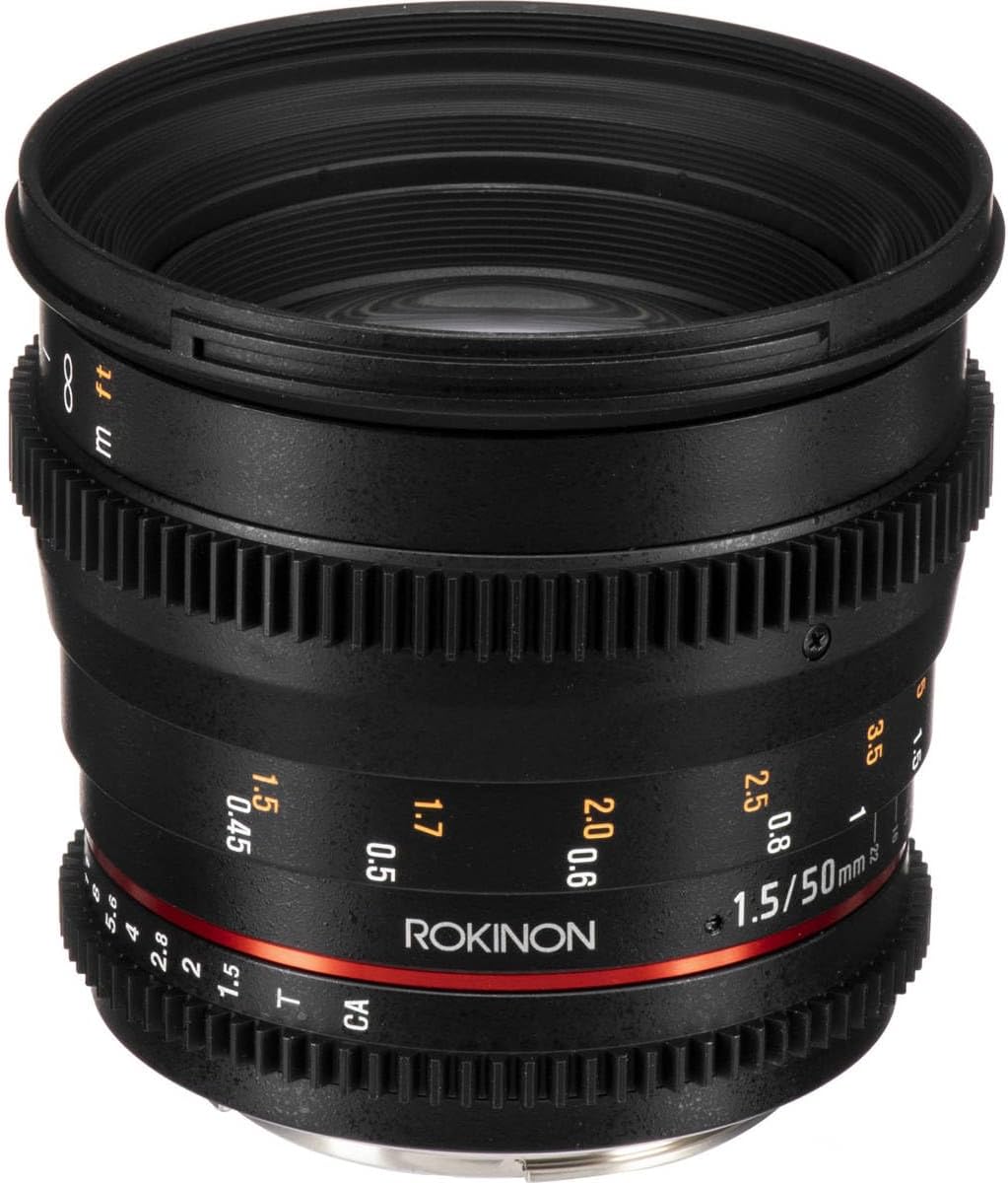 Cine DS 50mm T1.5 Lens for Canon