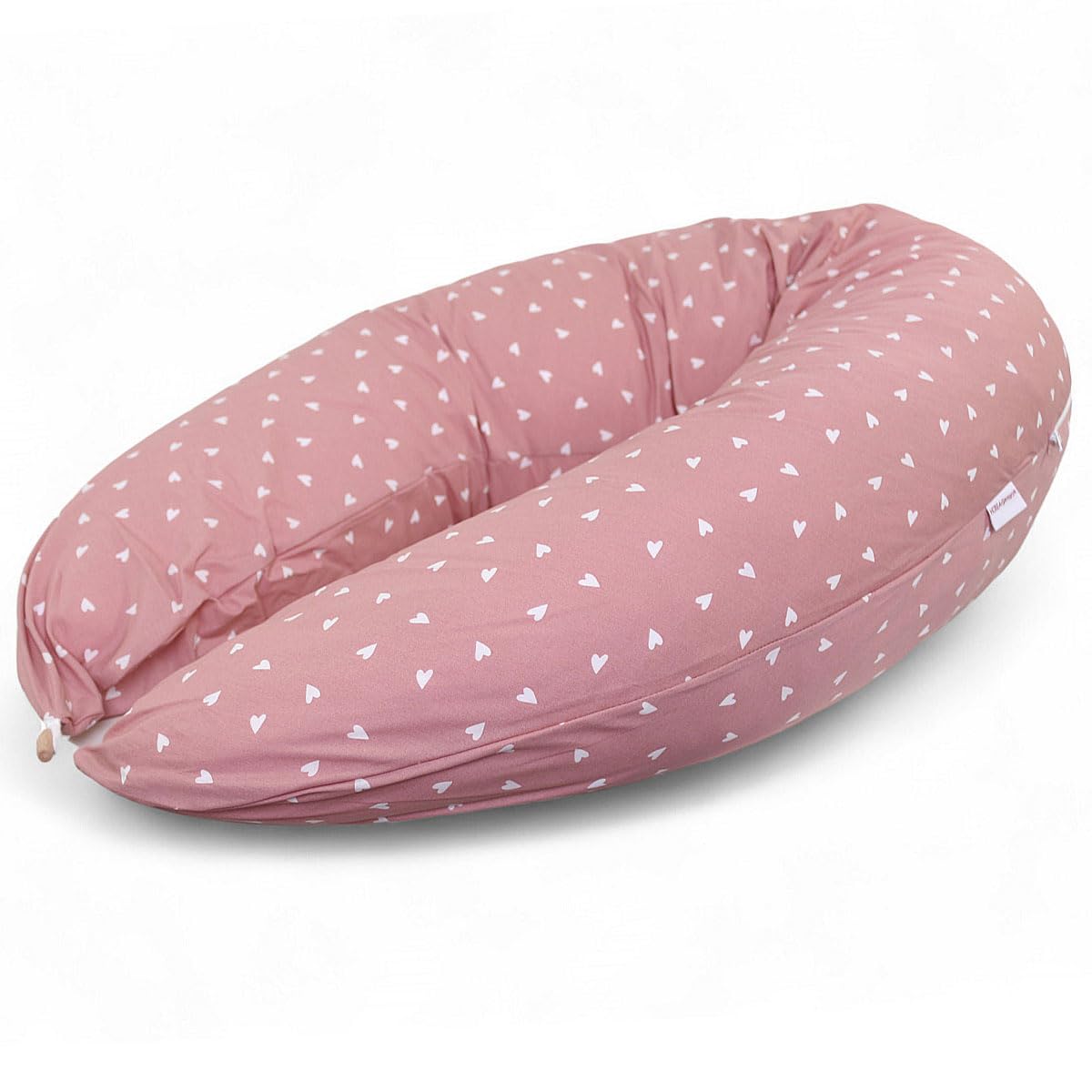 HOBEA-Germany Funda de Almohada de Lactancia para Cojines de Lactancia 190cm diseños (Muselina Topo) — view 96