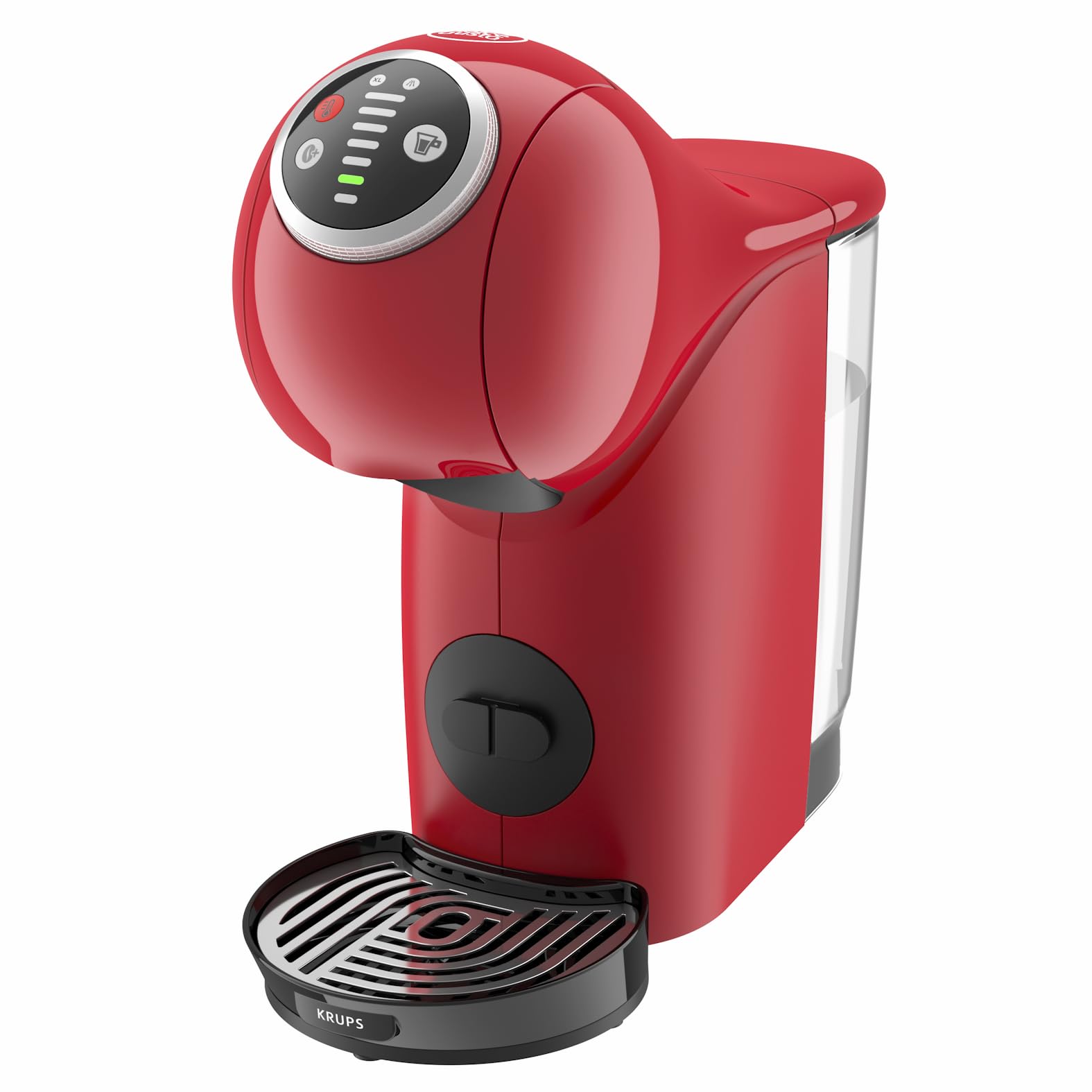 Krups Nescafé Dolce Gusto Genio S Plus KP3405. Cafetera de cápsulas, Eco, pantalla táctil, 4 ajustes temperatura, rojo