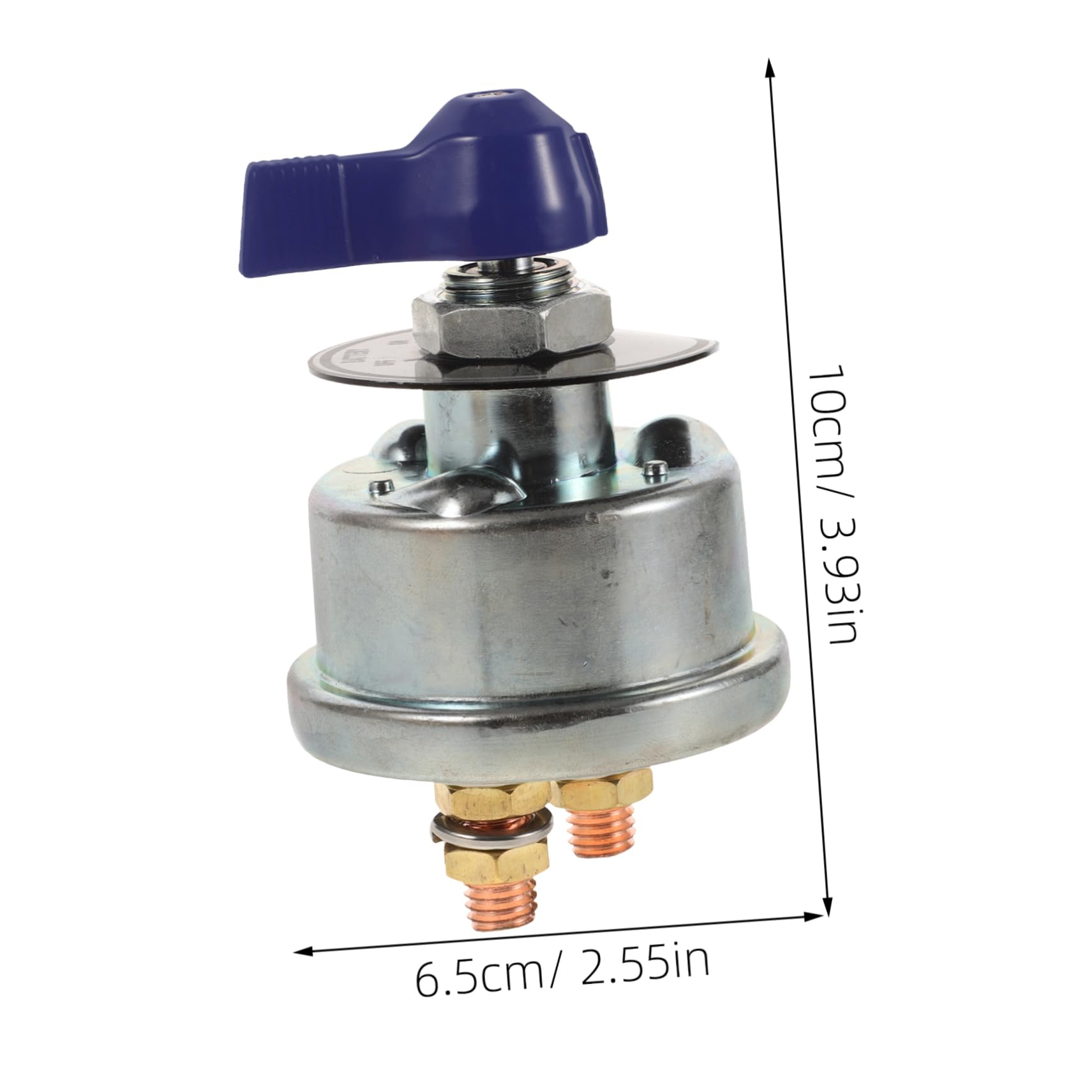 GRIRIW Battery Cut Off Switch for Rv Boat Car Marine Trucks Intuitive Main Switch and Leakproof Design