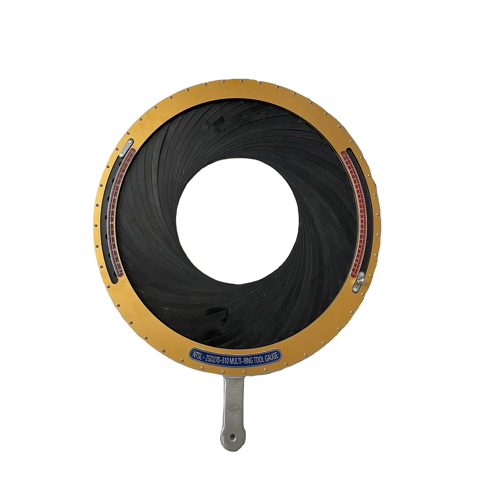 CEGBREU Calipers on Oilfields, OD Measure Gauge, Metric & Imperial Double Scale Down Hole Tools Wear Multiple Range Available Od Calipers Oilfield Ring1-5.1