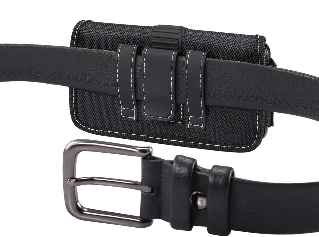 Oxford Men Waist Bag Phone Belt Clip Case Holster Pouch Leather Mobile Phone Case