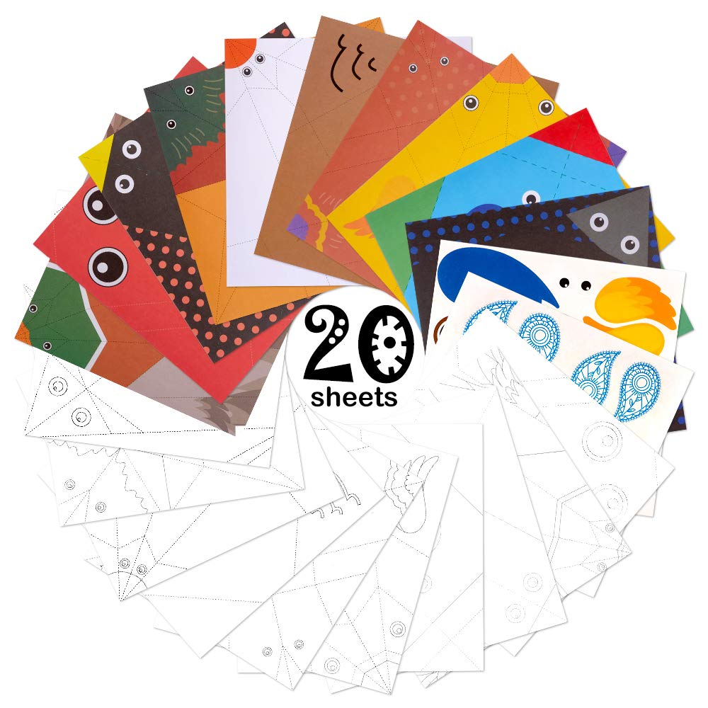 Gift for 48 Year Old Girls Boys Art and Craft Origami Paper for Kids 3