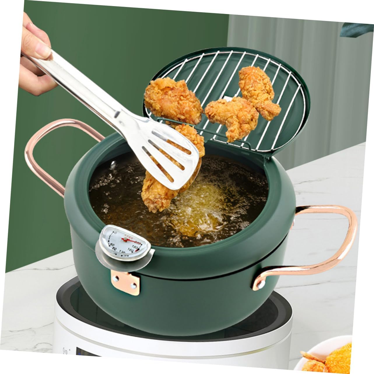 A丸山技研 プチ・プレジール 電気 角形 フライヤー 火を使わずに揚げ物