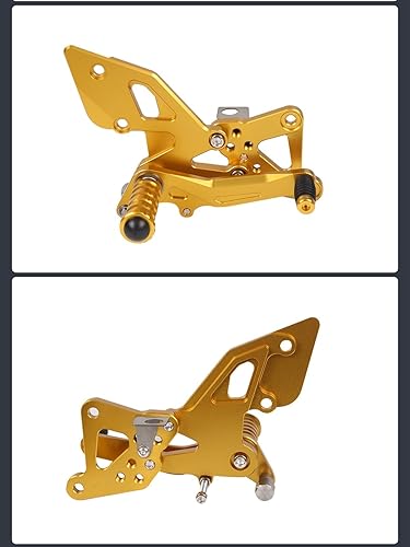 Miniatura 4 de Estribera para Yamaha YZFR3 YZF R3 YZFR25 YZF R25 YZF-R3 MT03 MT 03 2015-2022 2021 2020 2019 2018 2017 2016 motocicleta ajustable trasero Sets