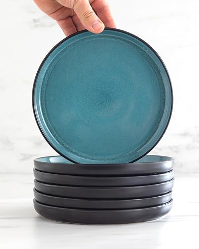 Miniatura 7 de Juego de vajilla de 16 piezas para 4 personas  Juego de vajilla de cerámica de estilo moderno, resistente a los arañazos, apto para lavavajillas,