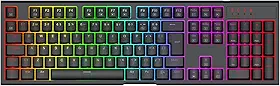Teclado Mecânico Gamer Redragon Argo RGB Preto Switch Marrom K670-RGB