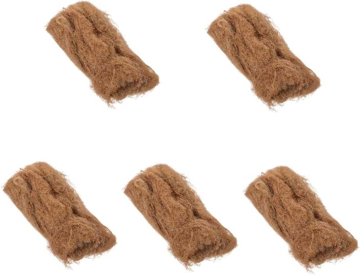 ARTIBETTER 5sets Artificial Grass Cluster Decor Miniature Static Grass for Model Railway Layouts Sand Table Scenery Landscape Realistic Clusters