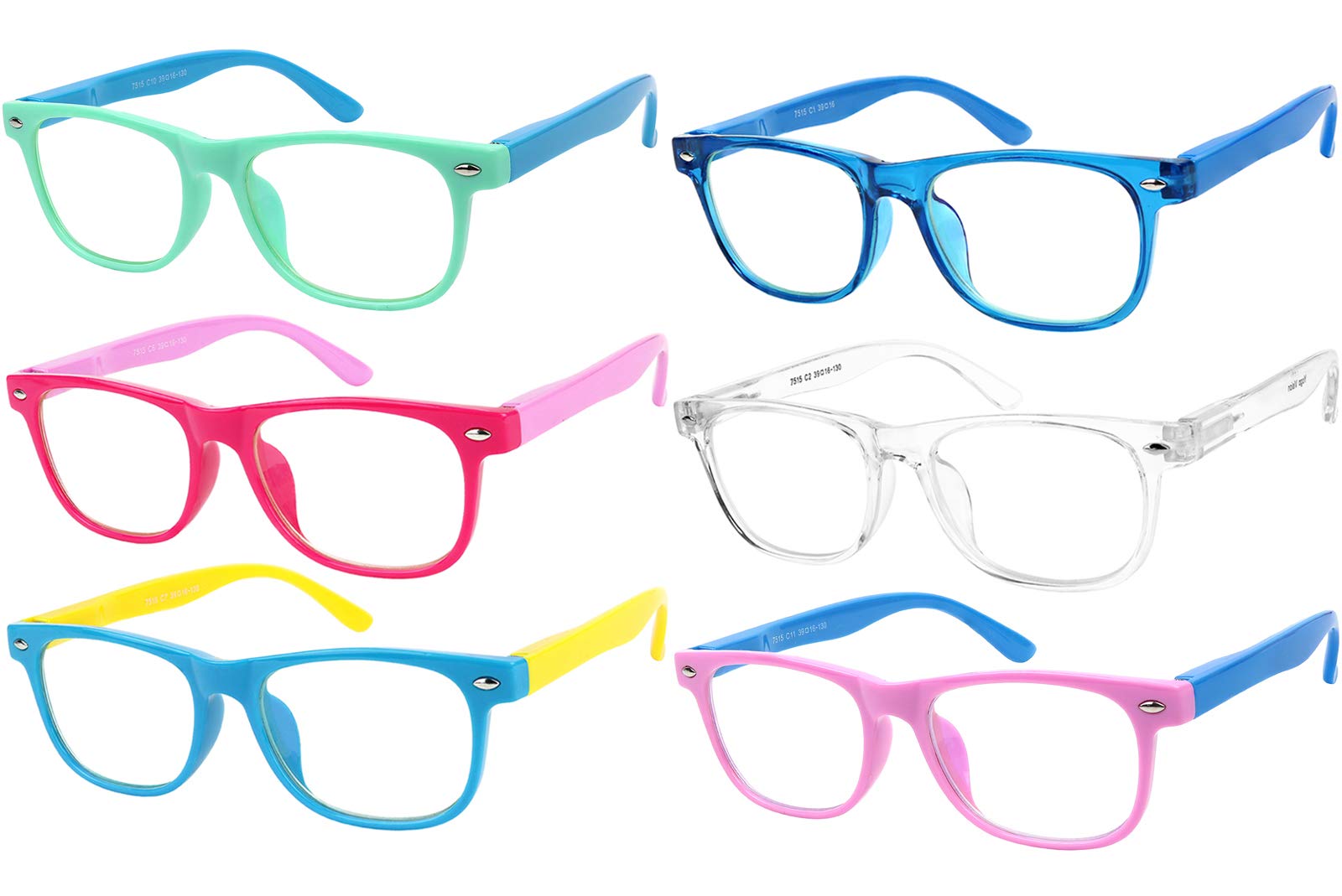 Yogo Vision Blue Light Glasses for Kids Anti Eyestrain UV Protection Computer TV Phone Kids Blue Light Glasses For Boys Girls