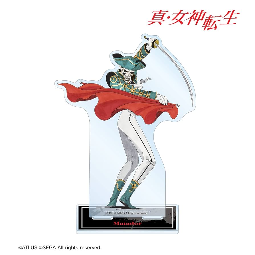 真・女神転生　マーラ　アクリルスタンド 真・女神転生Ⅴ Vengeance』のアクスタ全287種が9月29日まで受注