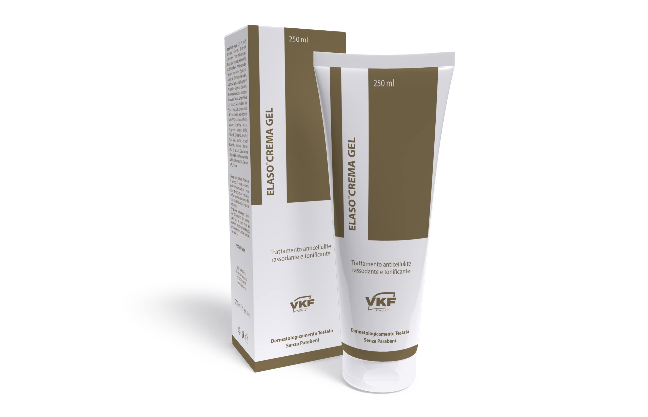 ELASO CREMA GEL 250 ml | TRATTAMENTO ANTICELLULITE RASSODANTE E TONIFICANTE | COADIUVA LA RIDUZIONE DEGLI INESTETISMI CUTANEI DERIVANTI DALLA CELLULITE E DALLE ADIPOSITA' SOTTOCUTANEE
