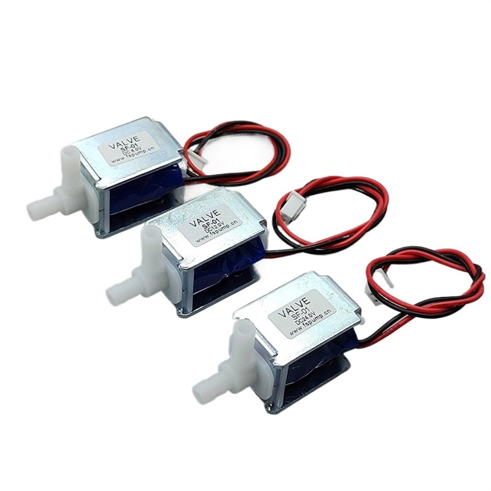 2 Elettrovalvole Miniature NC Da 6V 12V 24V – Valvole A Due Vie Normalmente Aperte Per Aria