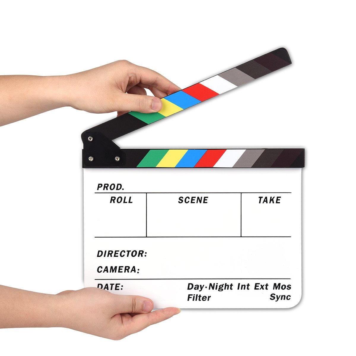 Clap Cinema Acrilico 30 X 25 Cm Con Magneti – Accessorio Per Produzioni Video E Foto