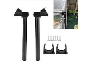 Greenhouse Rainwater Gutter Kit: Optimize Rainwater Collection