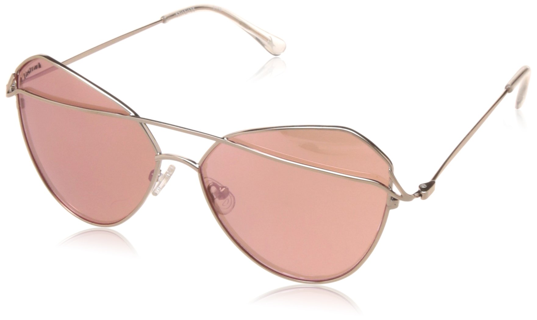 Fastrack Mirrored Aviator Women's Sunglasses - (M180PK1F|57|Pink Color)-image-32