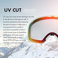 Vista 5 de Compatible Replacement Lens for Oakley Flight Deck L Snow Goggles Mirror type