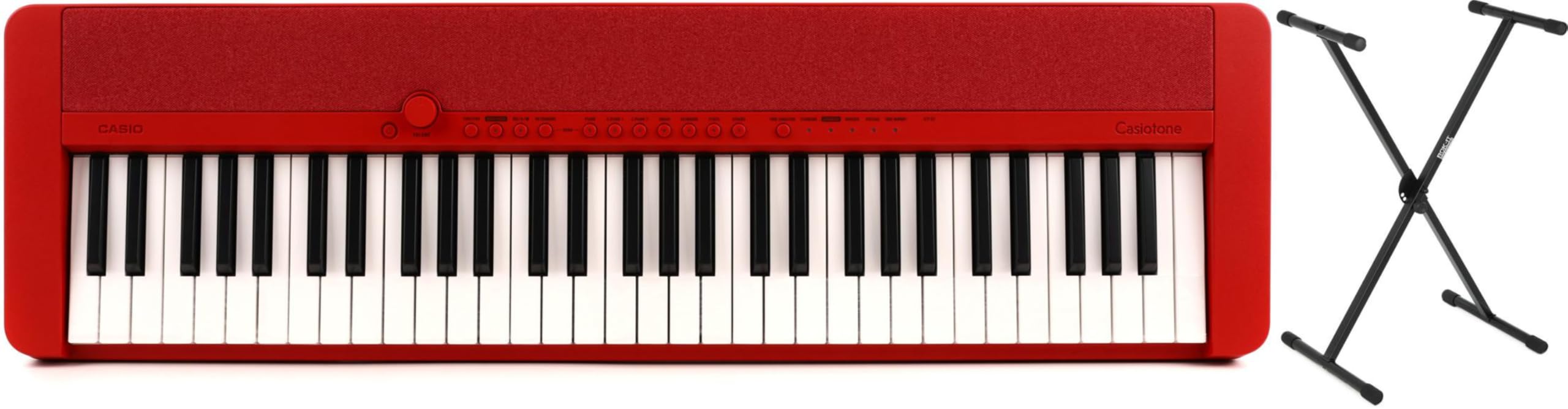 Amazon.com: Casio CT-S1 61-key Portable Keyboard with Stand - Red