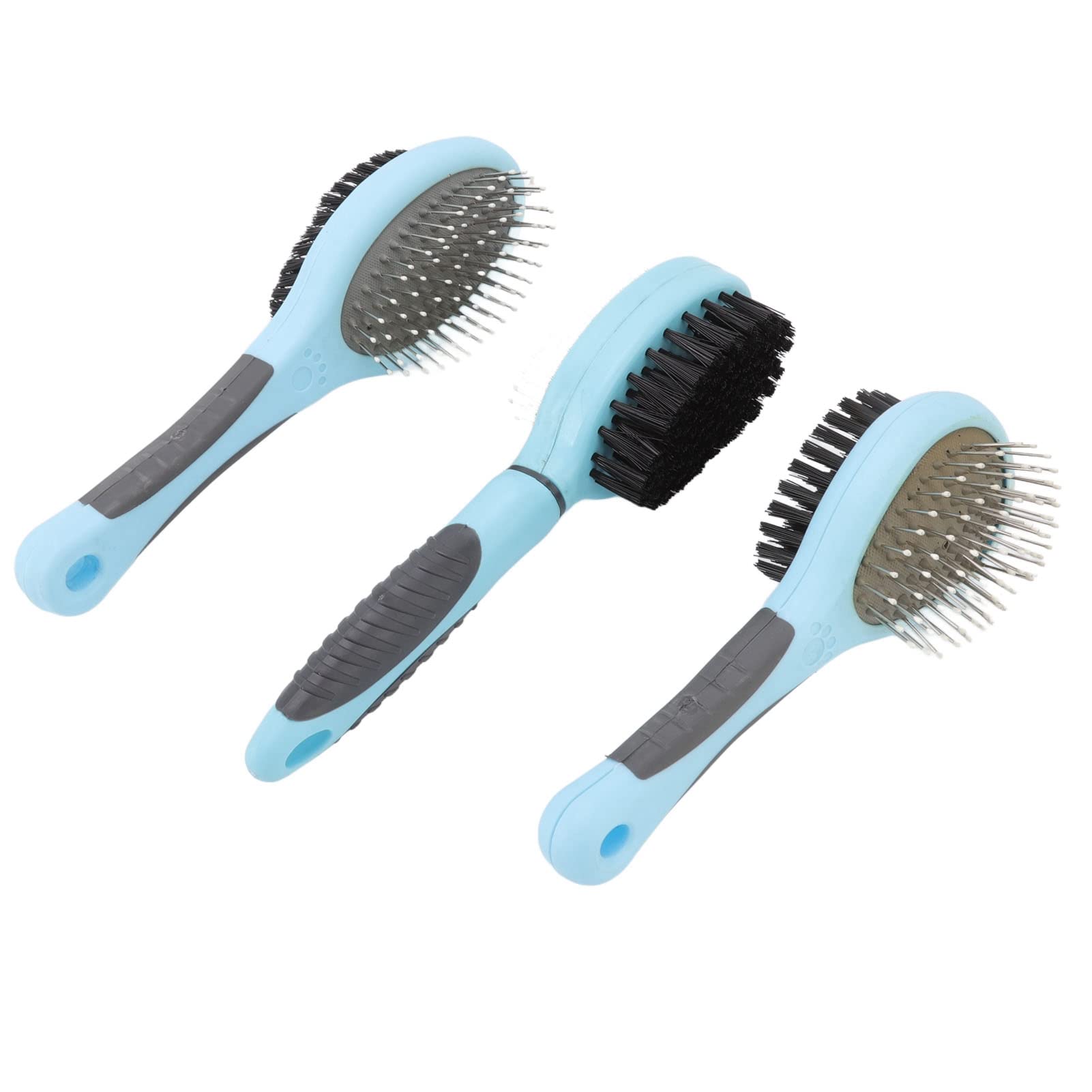 Set di spazzole per deshedding 8 in 1 per animali domestici, kit pettine per P ELI di gatti con nodi aperti multifunzione, set di spazzole per deshedding e lisciante, per
