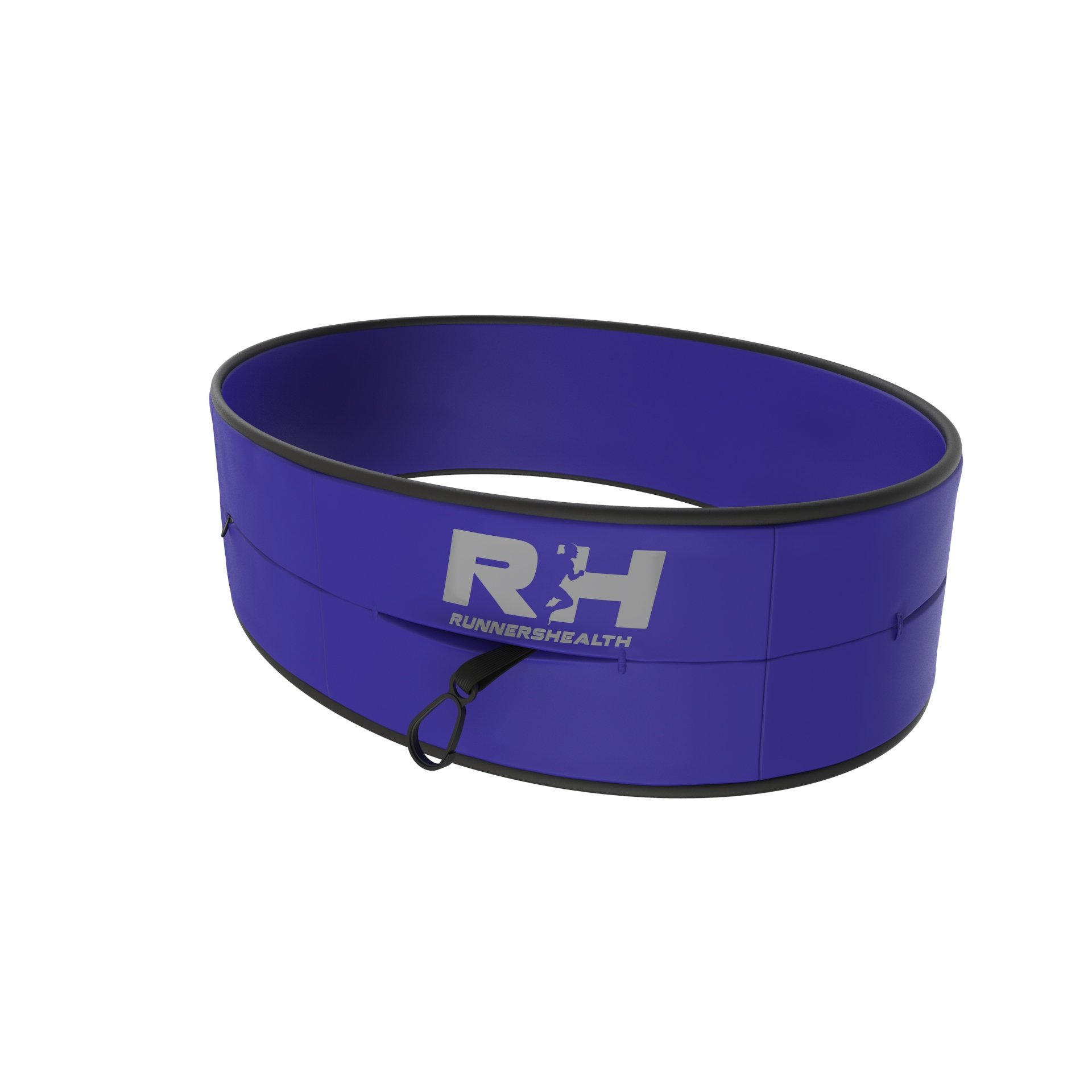 Running Belt Waistpack - Flip Waist Belt with Key Clip, Fits iPhone 6 & 7 plus. Waterproof Pouch With 1 Zipper & 4 Pockets For Phone, Ear Bud Hole & Key Loop Gym Workouts, Hiking