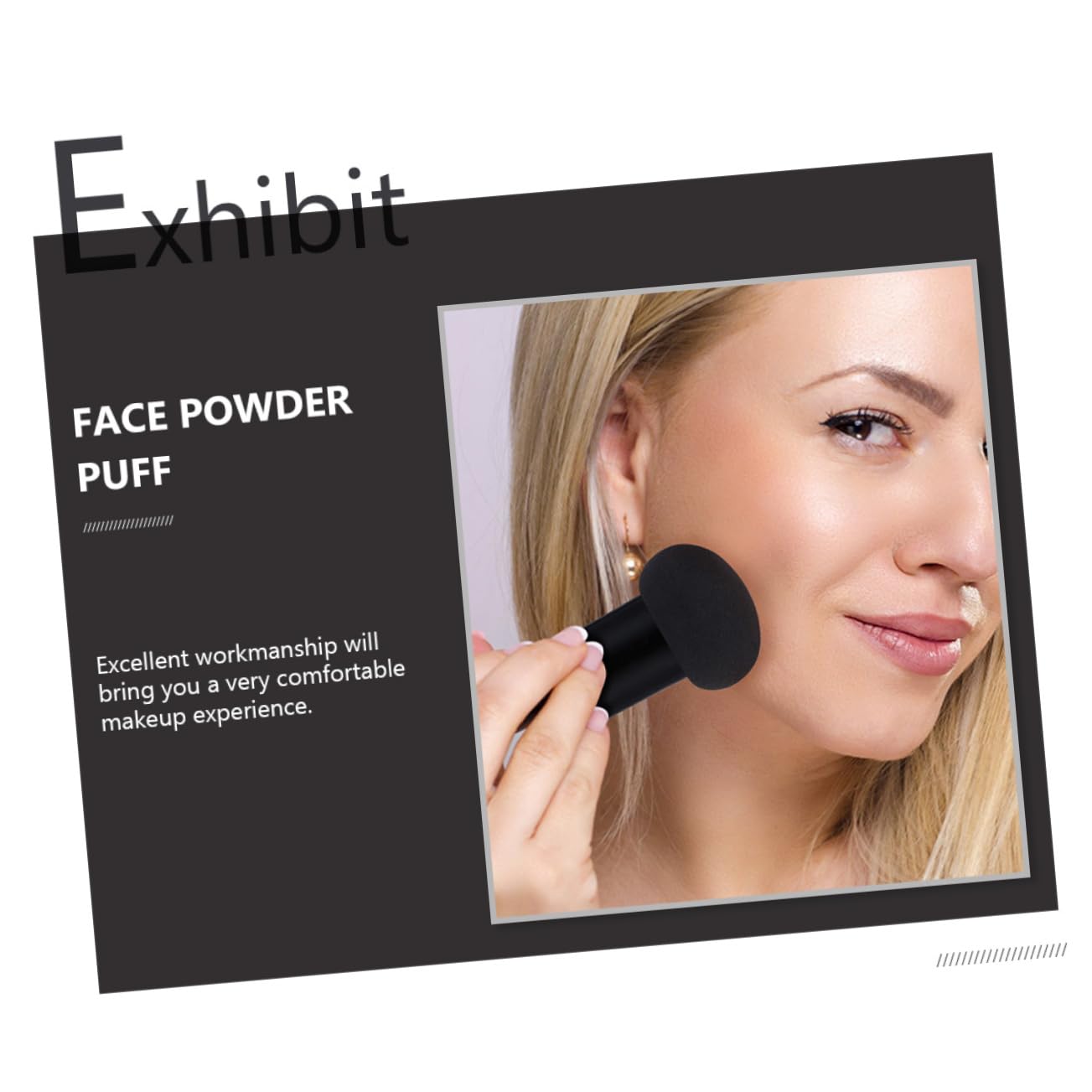 GALPADA 6Sets Makeup Puff for Women Comfortable Hydrophilic PU Cosmetics Powders for Application and Easy Carrying