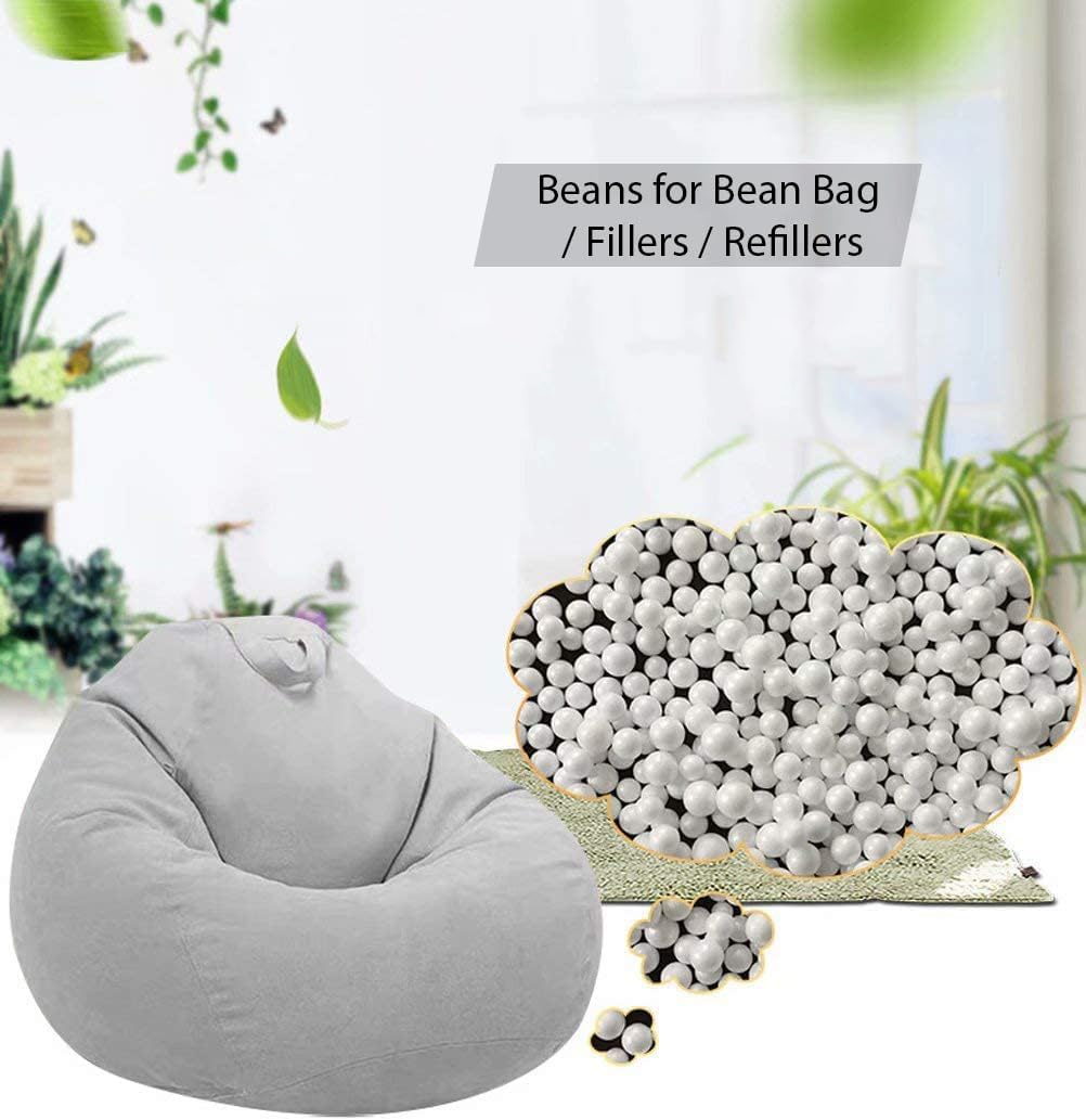 OHSTORE Bean Bag Filler Premium Beans for Bean Bag Filling, Refill (1 Kg) 3