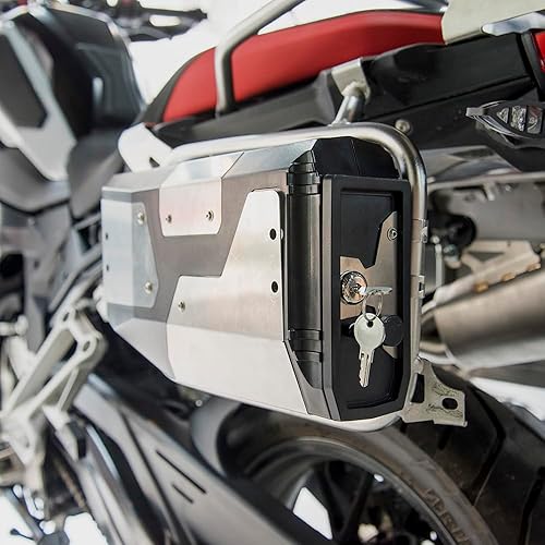 Miniatura 3 de Caja de herramientas de almacenamiento lateral para motocicleta compatible con B.M.W R1250GS, R1200GS, F750GS, F850GS funda lateral impermeable de