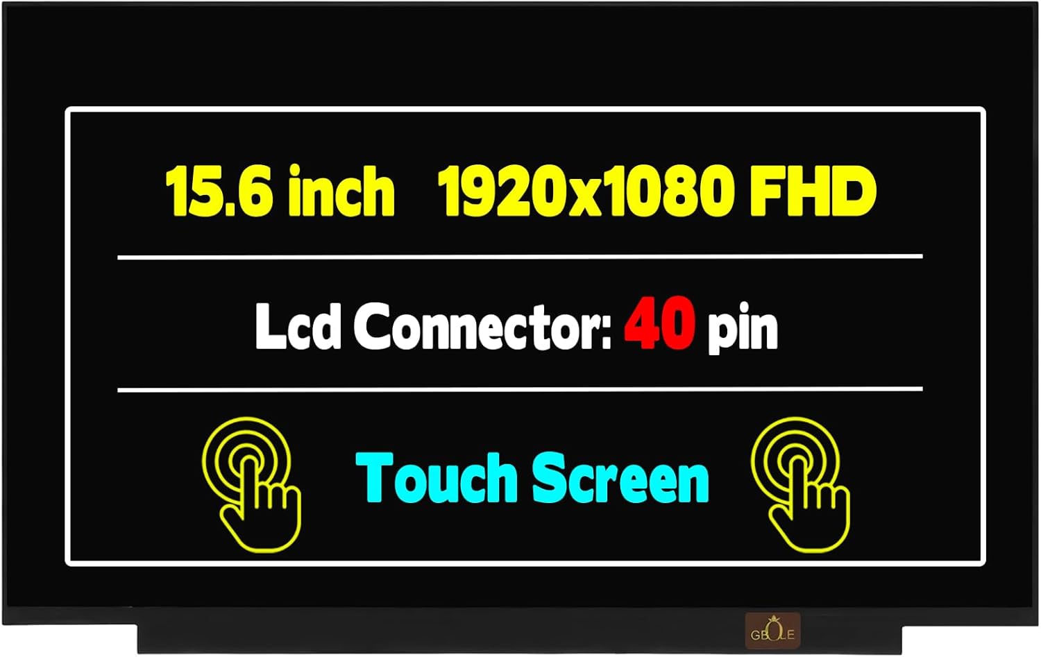 Screen Replacement for HP Pavilion 15-eg3045cl 15-eg2373cl 15-eg3053cl 15-EG1025CL 15-EG2073CL 15-EG2053CL LCD Only Touch Screen Display 40Pin 1920x1080 FHD
