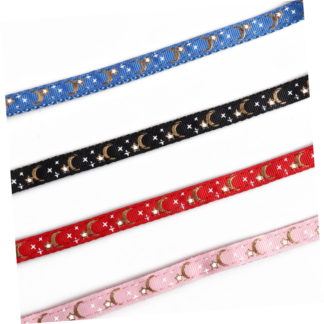 Didiseaon 12pezzi Collare Per Pet Con Pendenti Stella e Per Gatti e Cuccioli Misti Collana Per Animali Domestici Sicura e Alla Moda