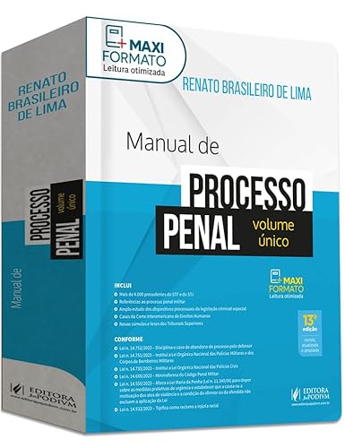 Manual de Processo Penal - Volume único