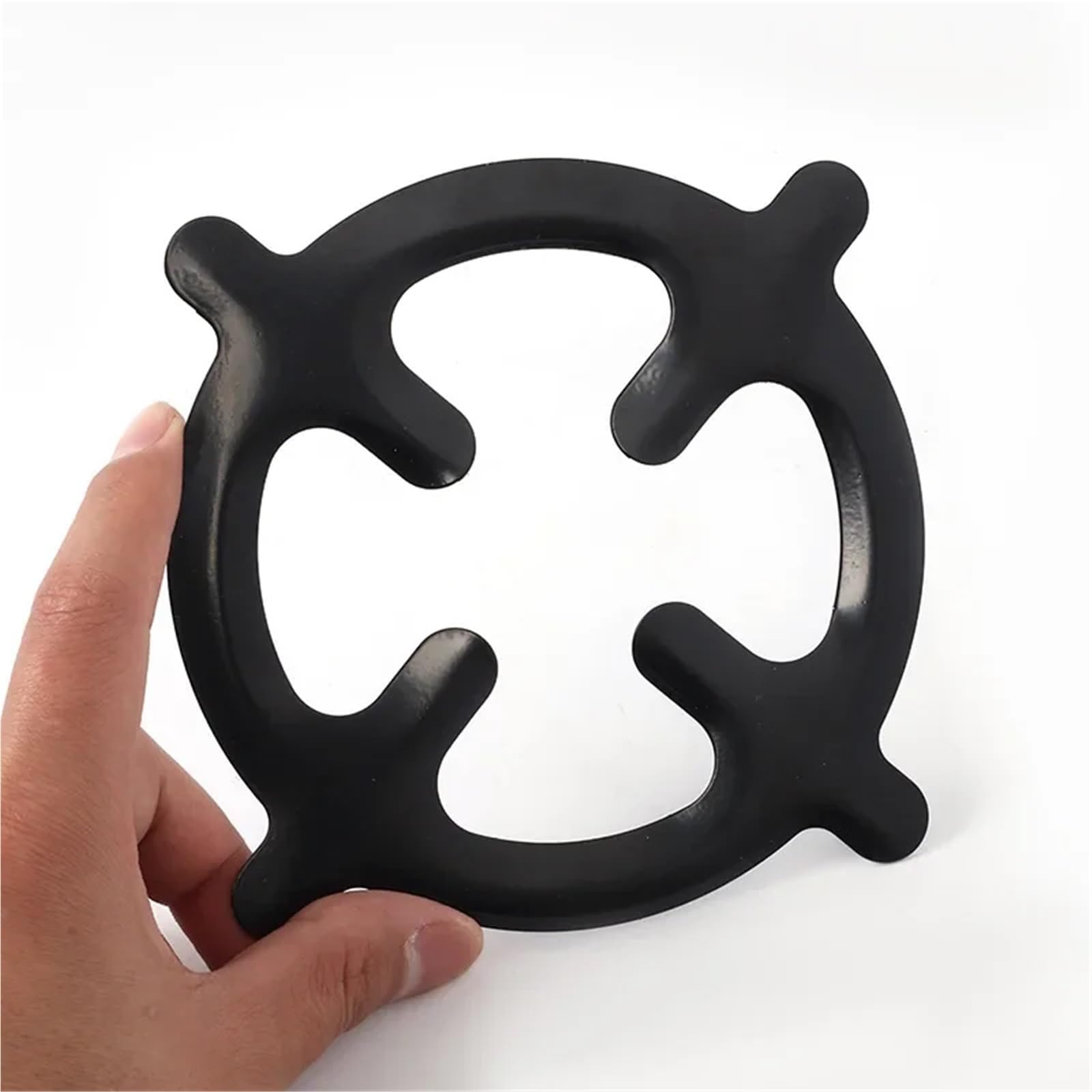 Gasherdständer Topf Herd Ständer Herd Gas Ring Topf Reduzierer Untersetzer Kaffeekanne Ring Ständer Topf Matte Metall Brenner Herd Rost Küche Rack(5Pcs)