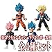 Dragon Ball Super 66 Action Dash Super Saiyan Character Mini Action Toy Figure Statue Set of 4 approx. 66mm / 2.6