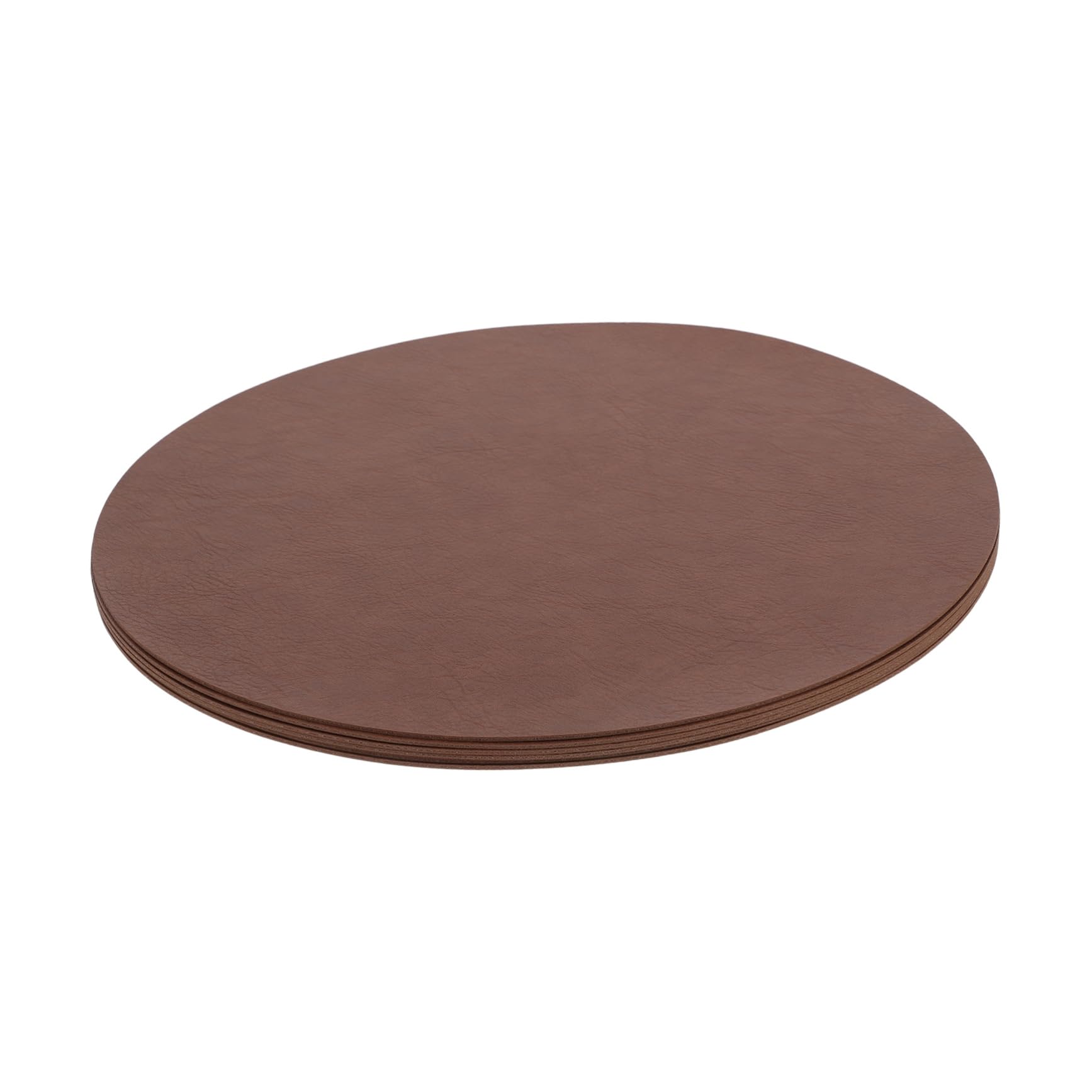 Sets de table ronds lavables en PU pour protéger sans taches votre table de cuisine moderne