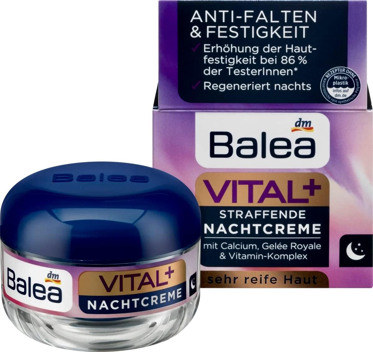 VITAL + Intensive Facial Night Cream, 50 ml - German product