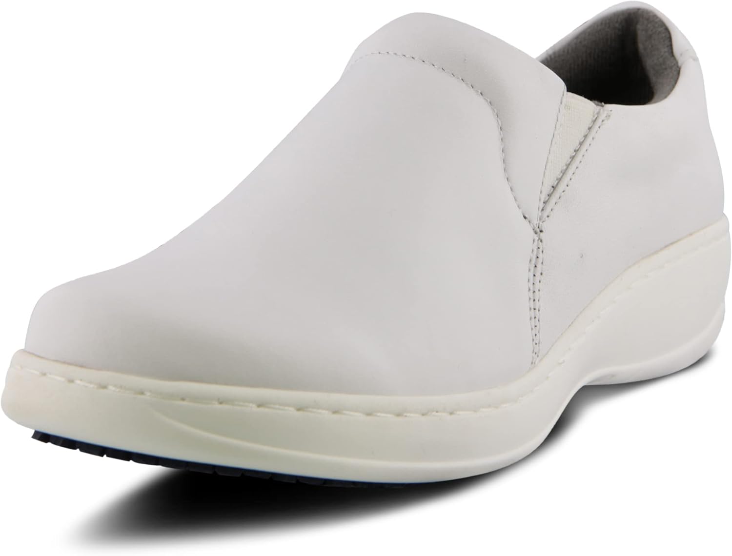 Spring Step Women's Woolin Work Shoe, White, 5.5 M US