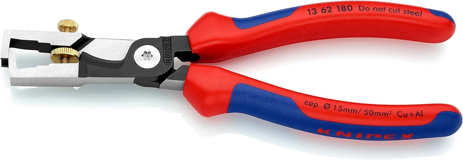 Knipex StriX Afstriptang met kabelschaar VDE 180 | 1366180