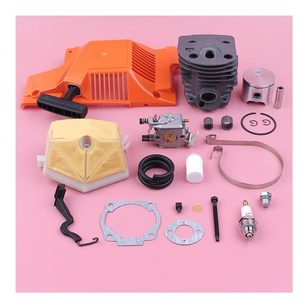 Kit cylindre et piston 46 mm de haute précision pour tronçonneuse