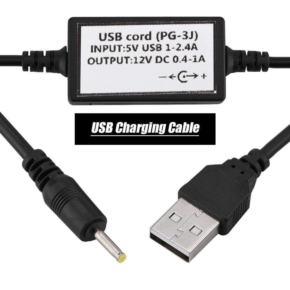 Chargeur de câble de charge USB pour Kenwood TH-F6, TH-F6A, TH-F6E, TH-F7, TH-F7E, TH-F7A, TH-D7, TH-D7A, TH-D7E, TH-G71, TH-G71E, TH-G71A, TH-K4, TH-K4A, TH-K4E, TH-K2, TH-K2A, TH-K2E, TH-K2AT,