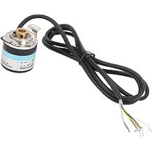 Half Hollow Shaft Encoder Encoder Incremental 3 Phase Half Hollow Shaft 6mm Motor Reducer Equipments DC5 24V Switch Encoders, Switch Encoders -500Z-G24N