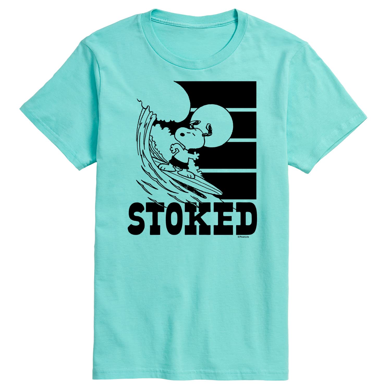 HYBRID APPARELPeanuts - Stoked - Men's Short Sleeve Graphic T-Shirt